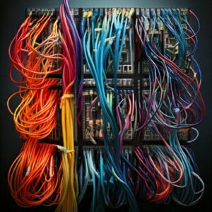 Firefly computer cabling, different lengths and types and colours 85926