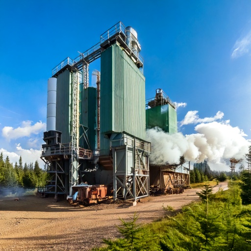 Firefly modern large biomass incinerator 16364