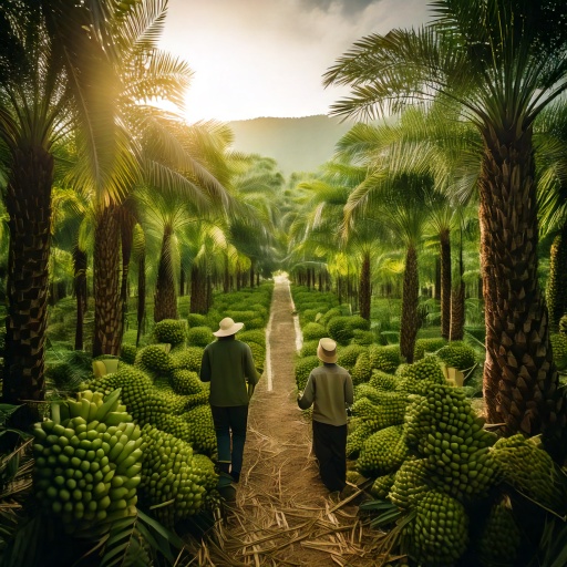 Firefly a green sustainable vision providing farming jobs in palm plantations 8345